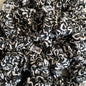 Scrunchie Negro Flores