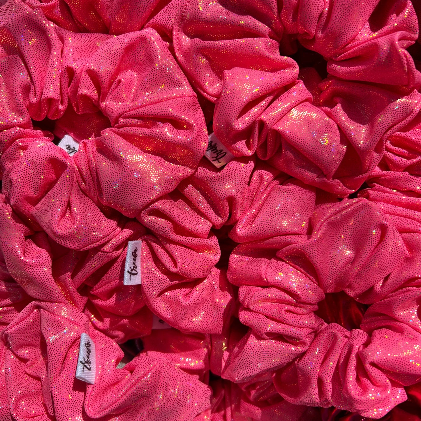 Scrunchie Rosa Brillante