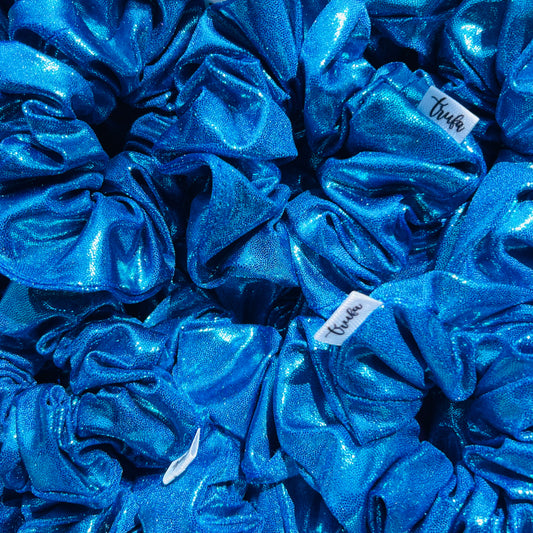 Scrunchie Santorini Azul