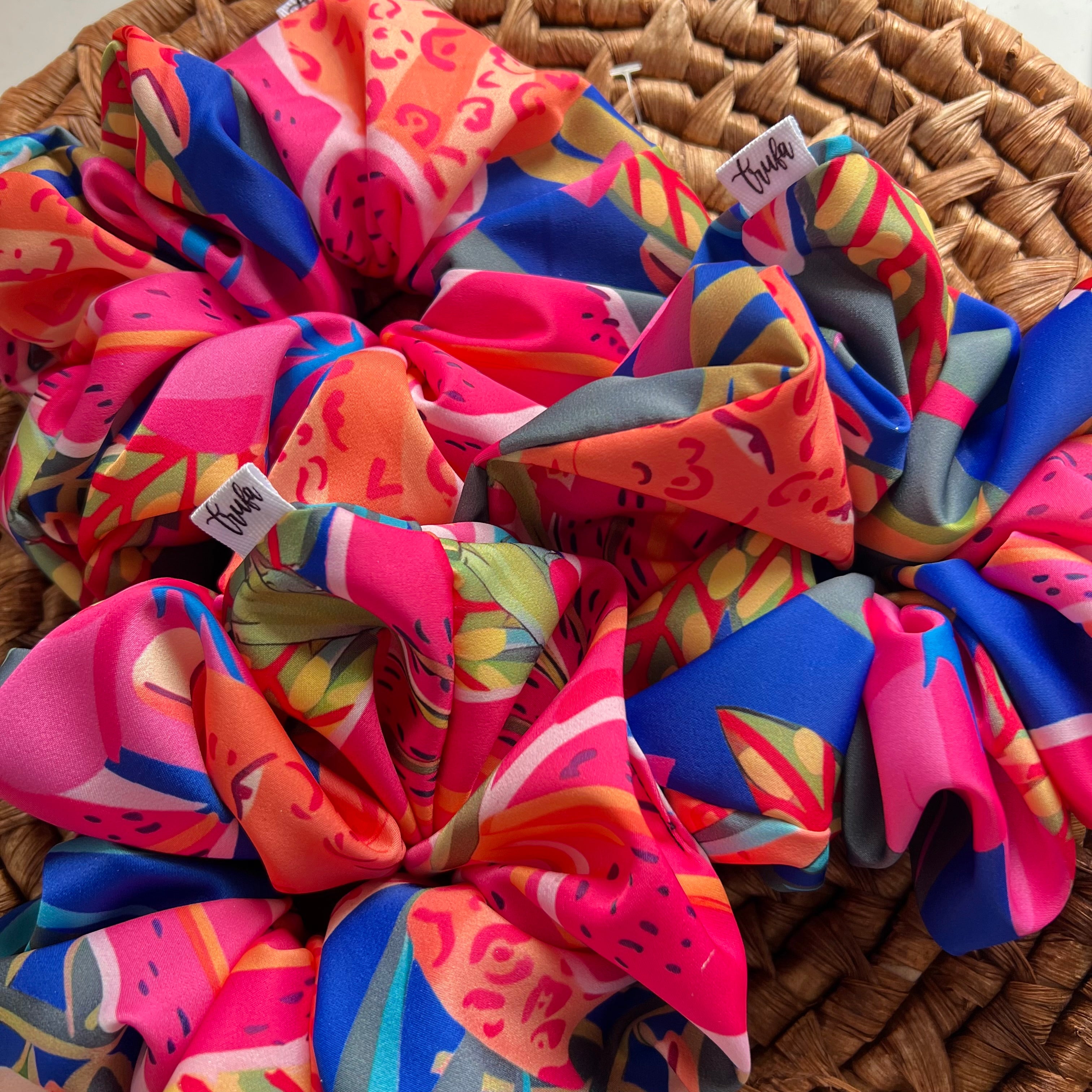 Scrunchie Maxi tigres