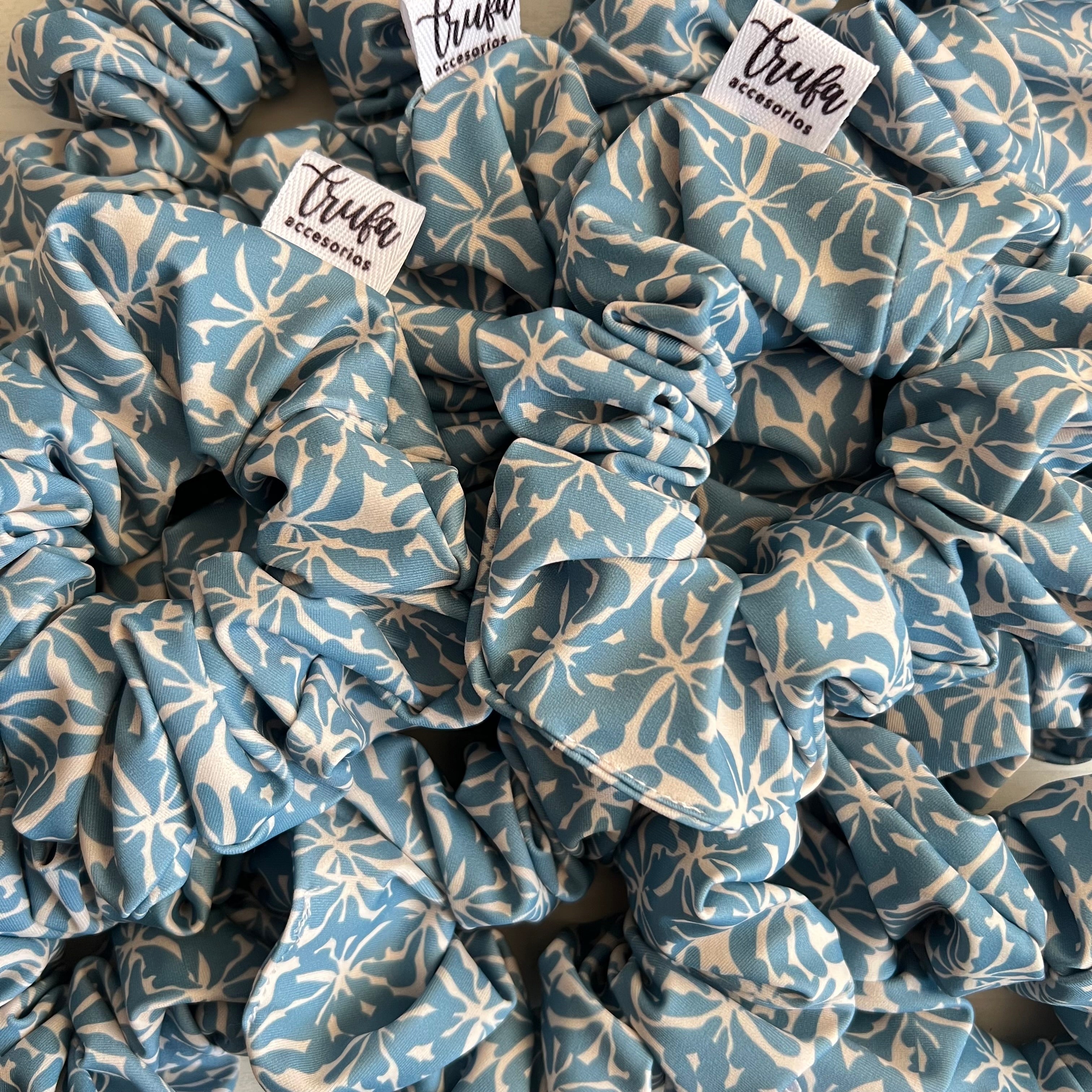 Scrunchie Celeste Flores