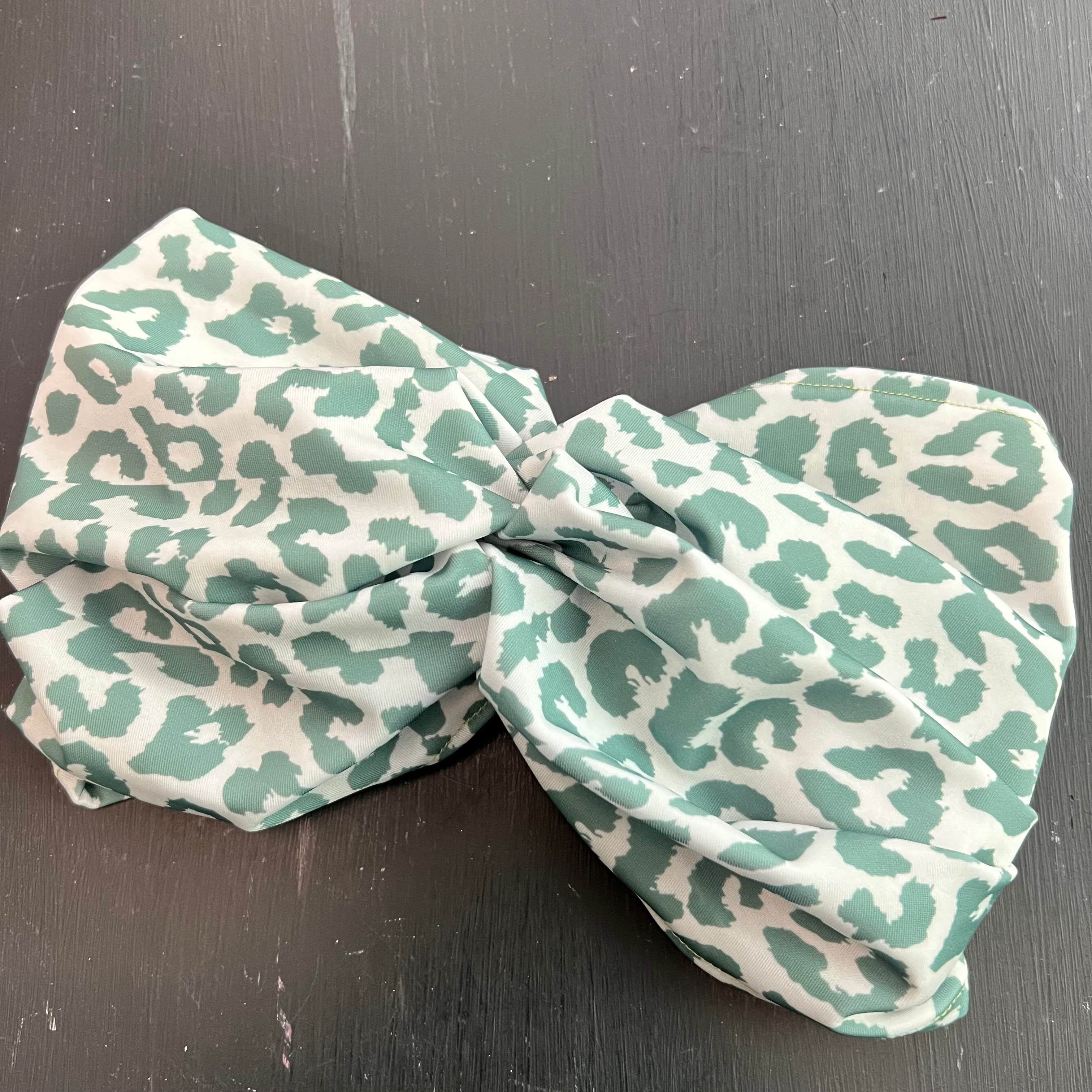 Touca print verde