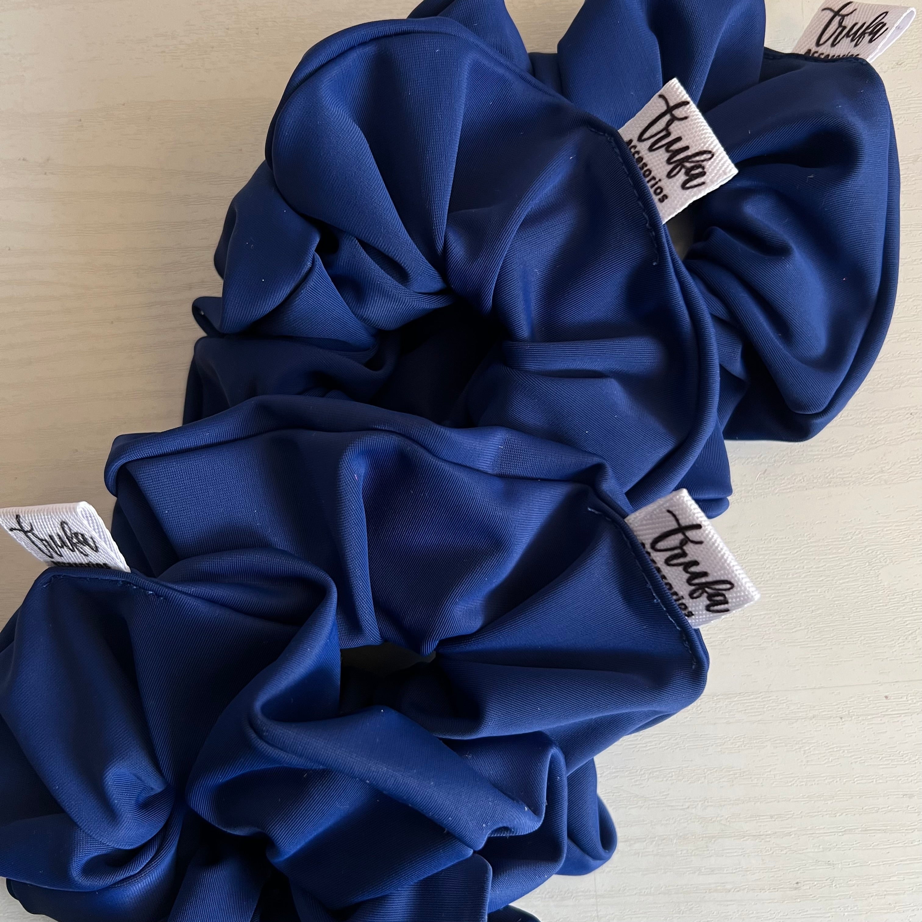 Scrunchie azul