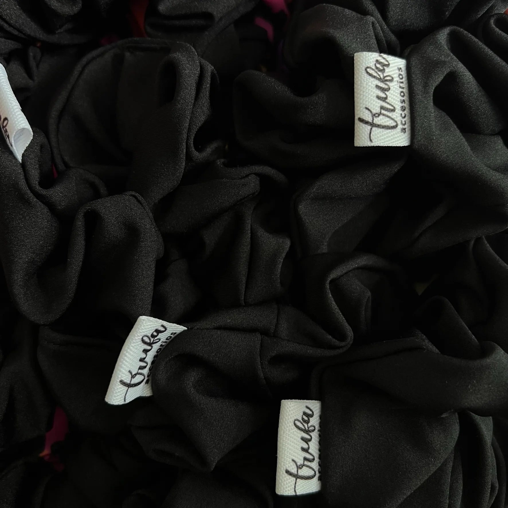 Scrunchie Negro