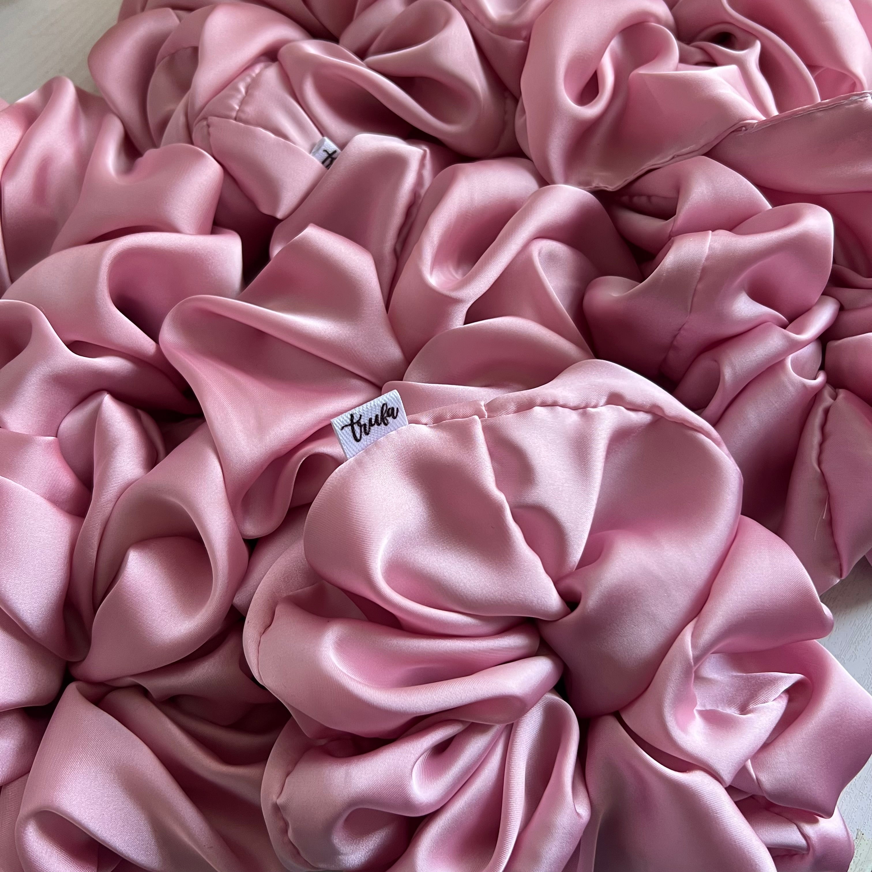 Maxi Scrunchie Rosa pastel