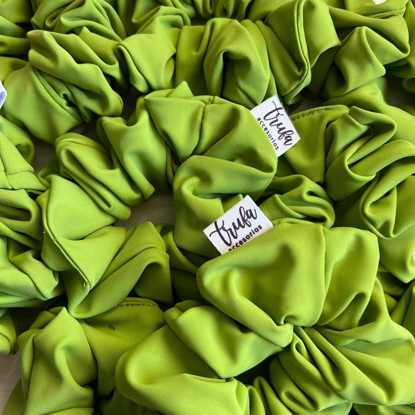 Scrunchie pistacho