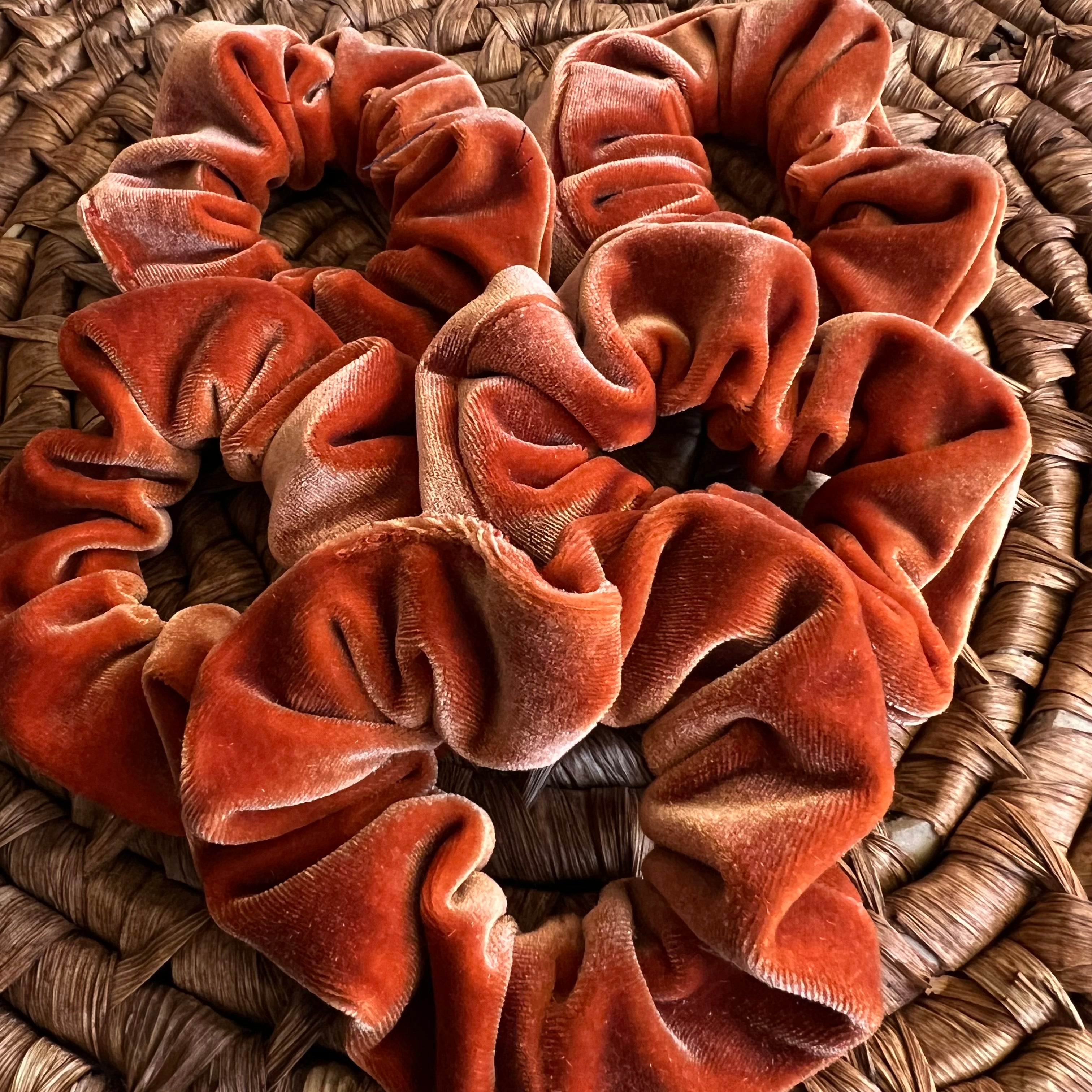 Mini Scrunchie terracota