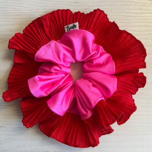 B. Simple rosa y fucsia