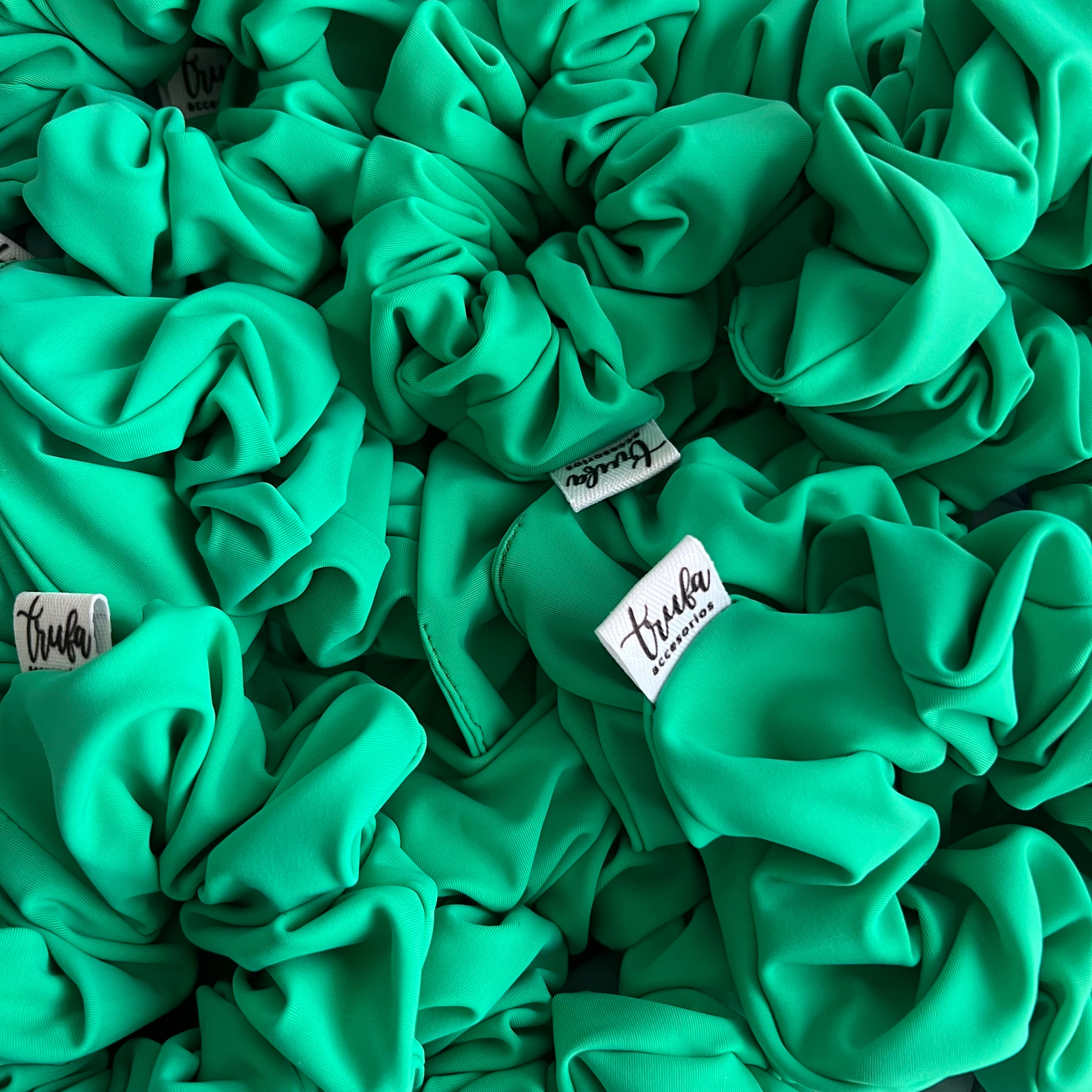 Scrunchie verde