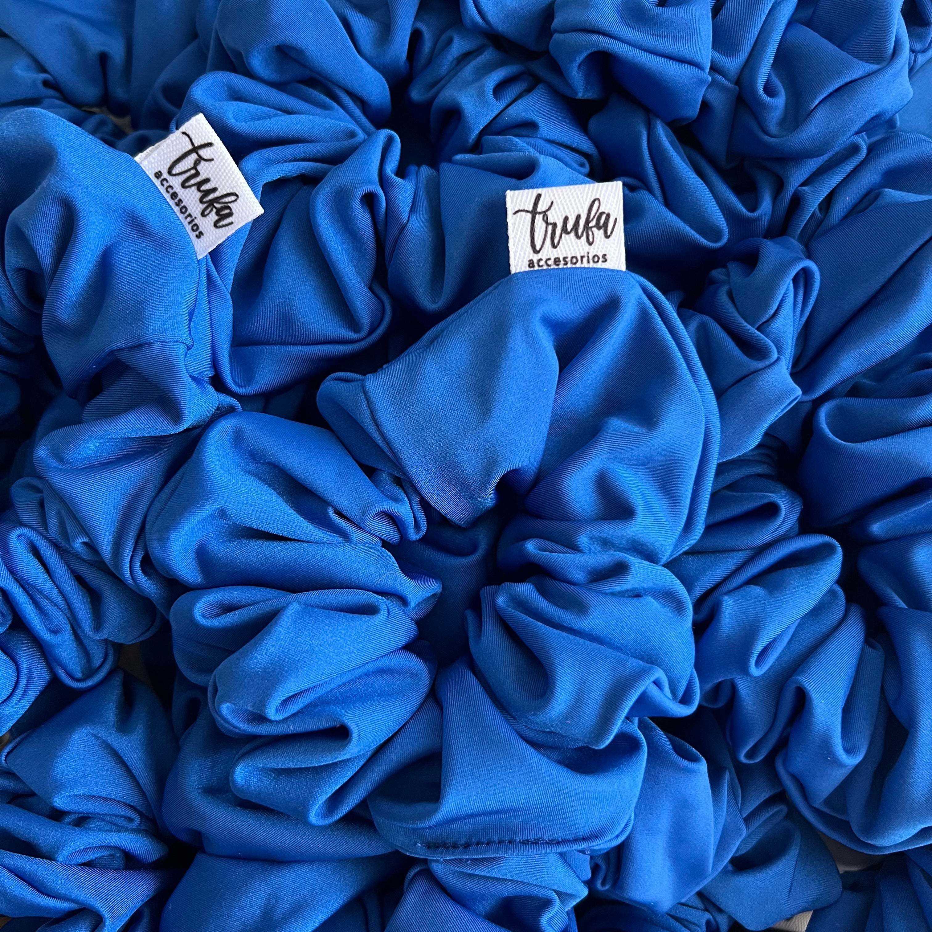 Scrunchie azul