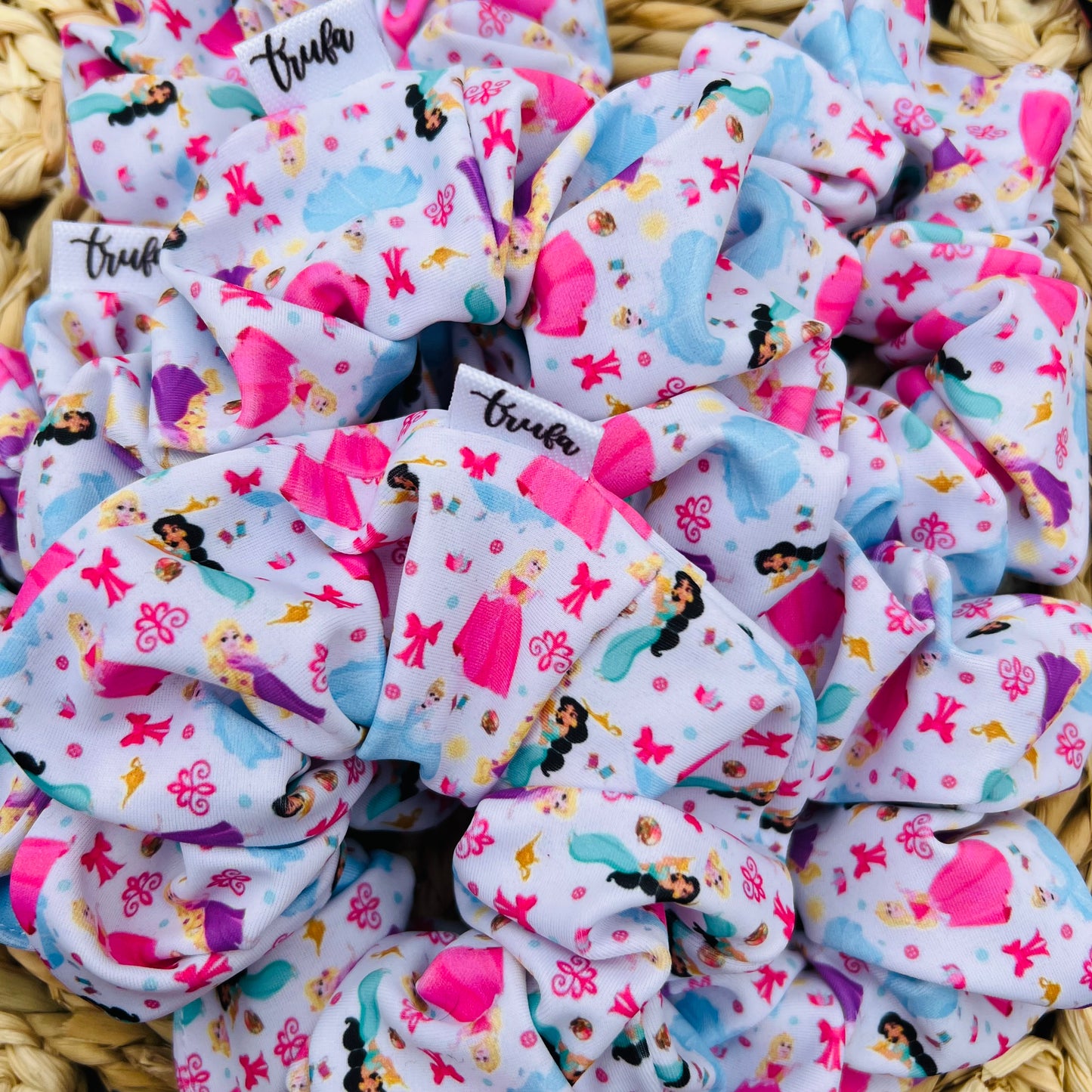 Scrunchie animado Princesas 2