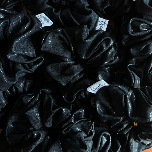 Scrunchie Santorini Negro