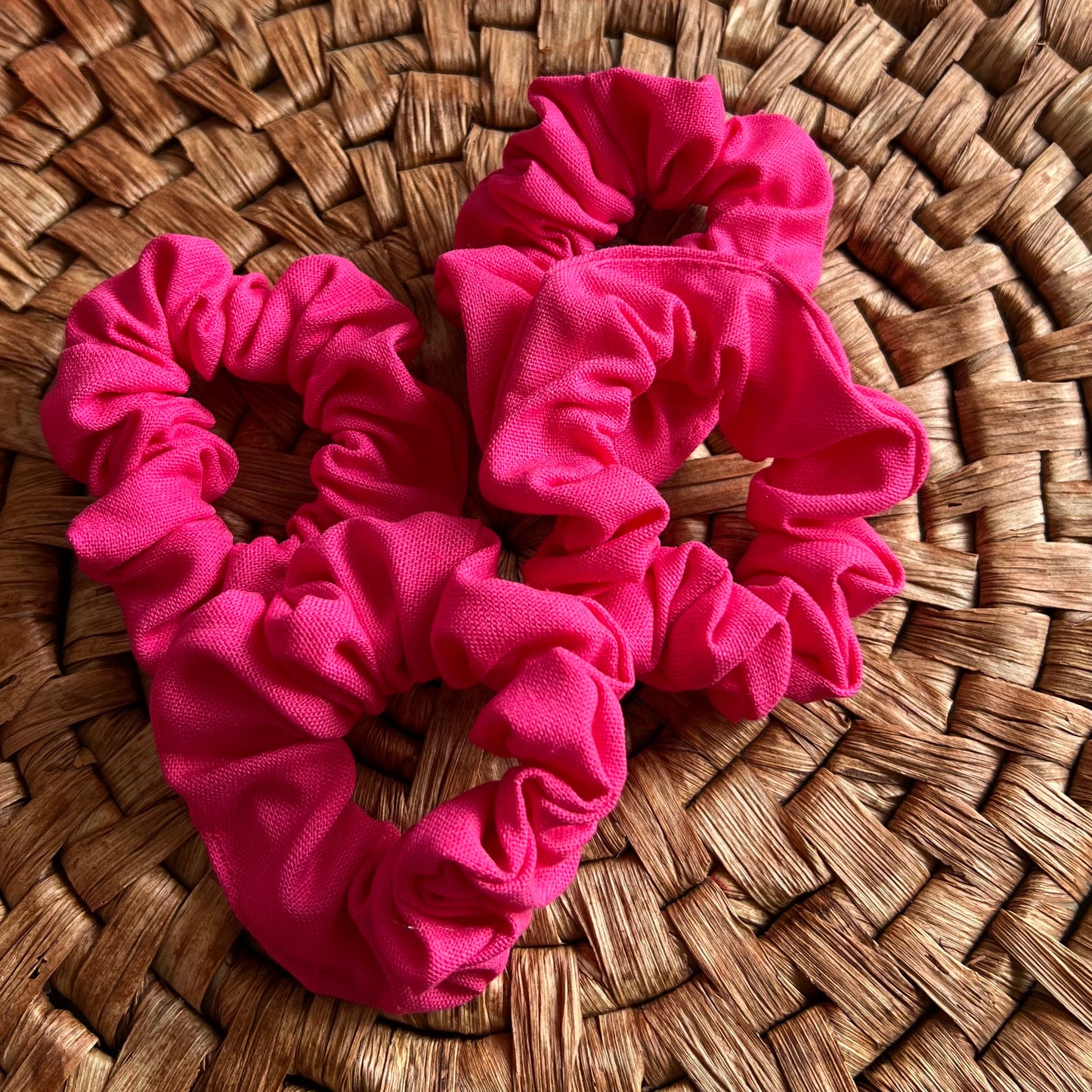 Scrunchie mini fucsia