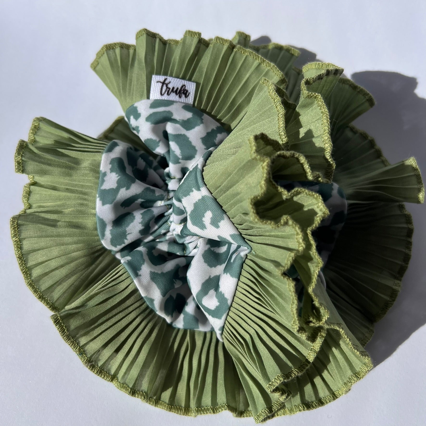 B. Verde claro print
