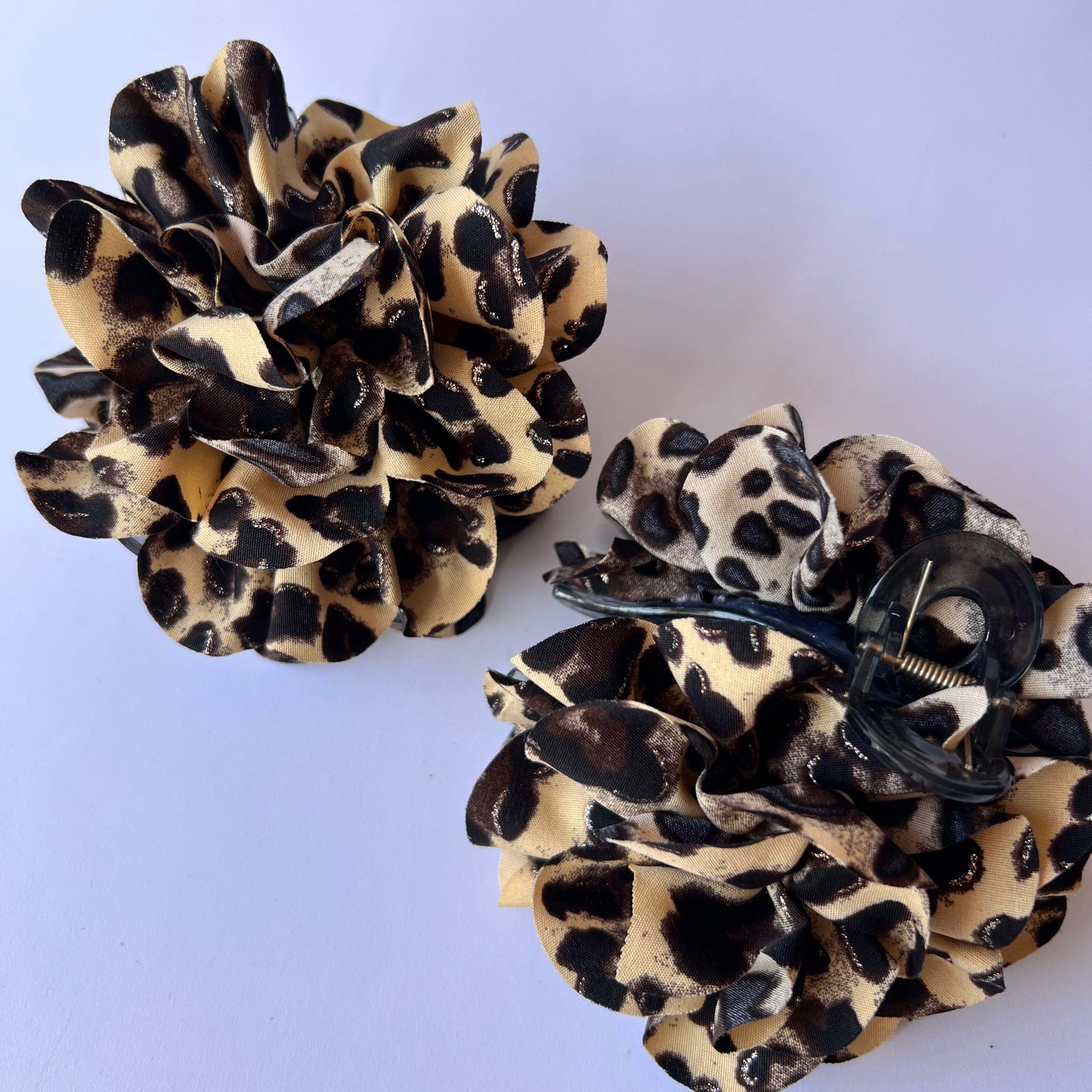 Flor print beige