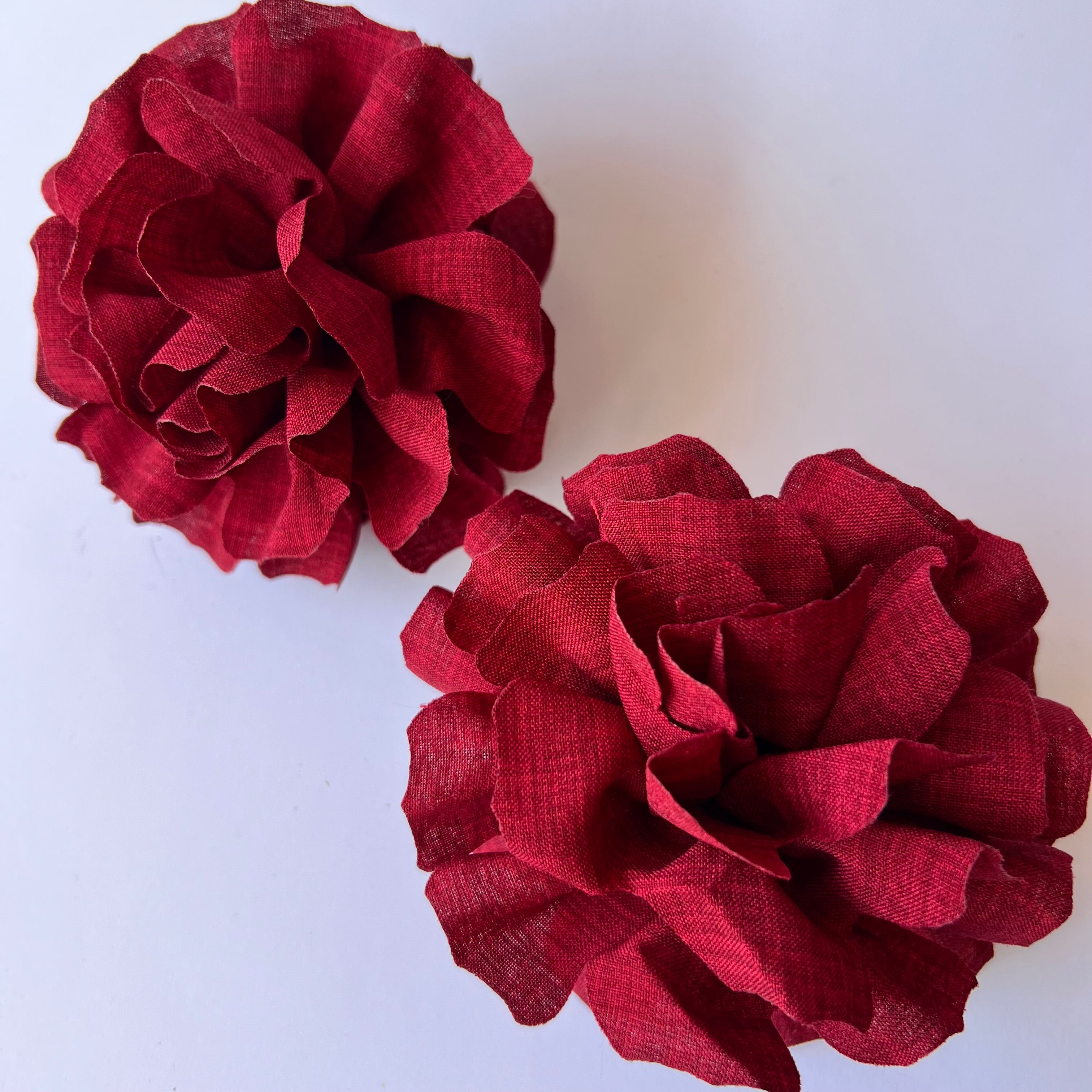 Flor burdeo