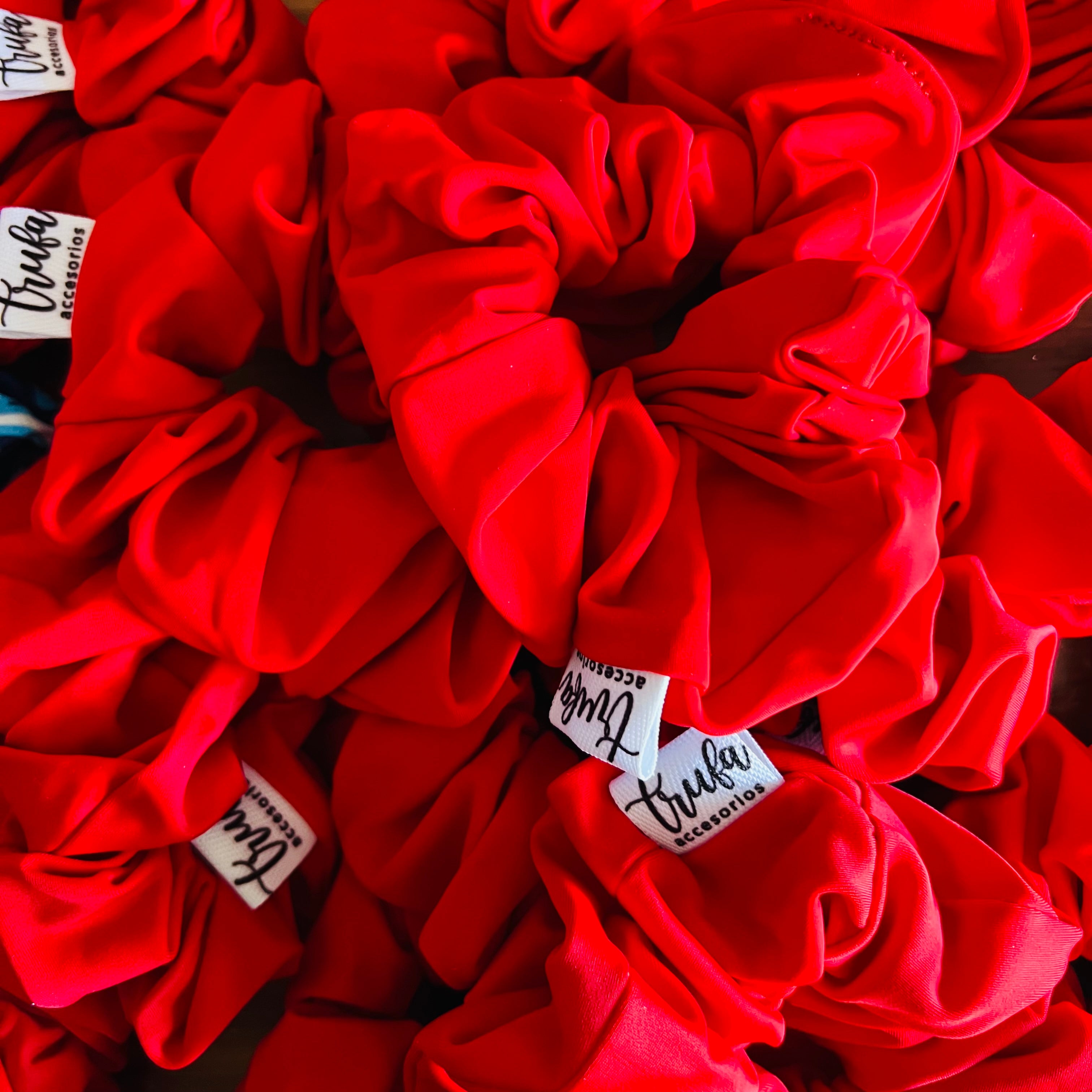 Scrunchie Rojo