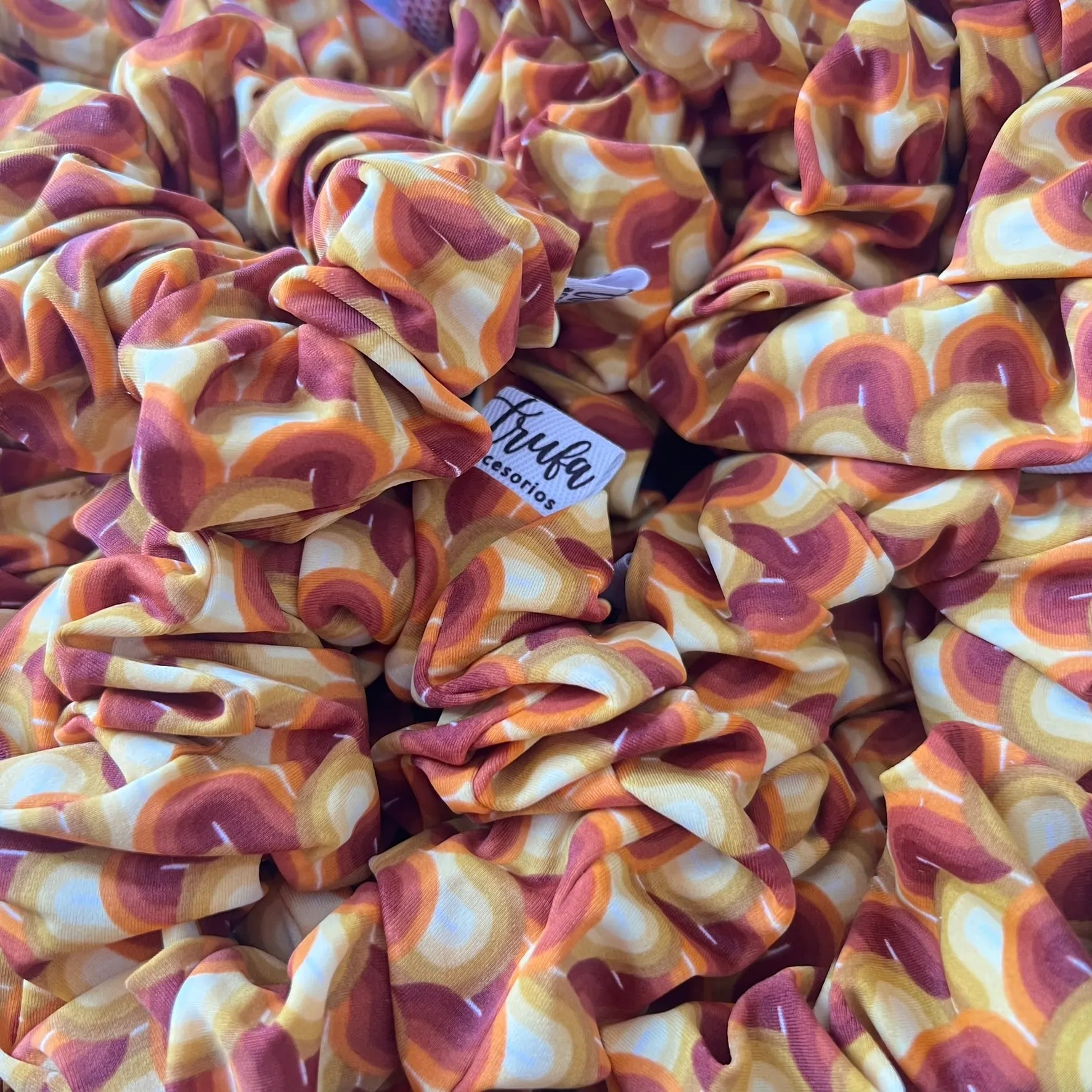 Scrunchie Mostaza Onditas