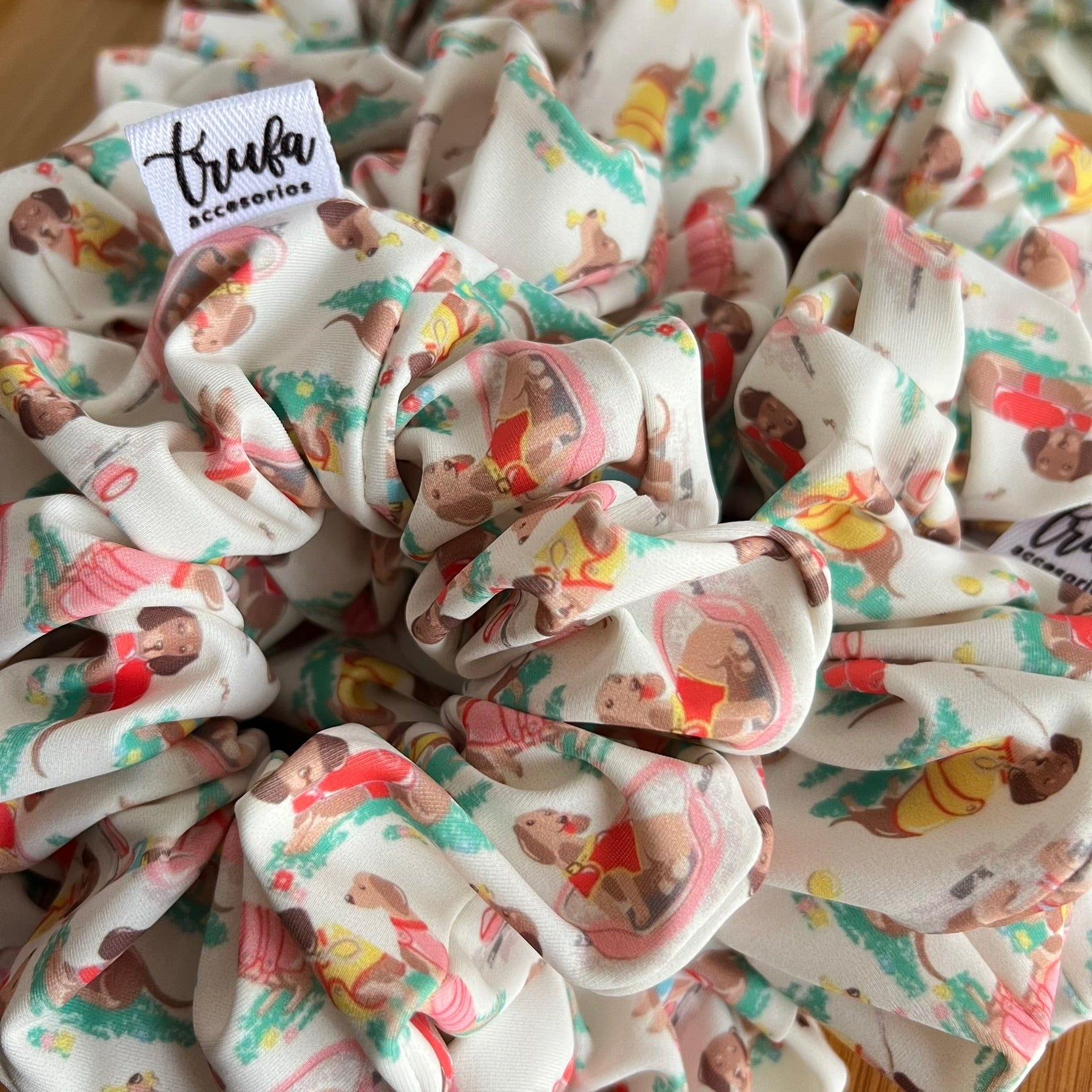 Scrunchie animado Perro Salchicha