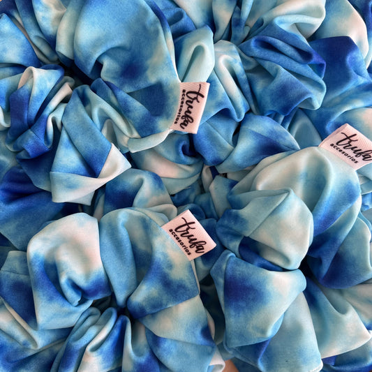 Scrunchie Tiedye Celeste