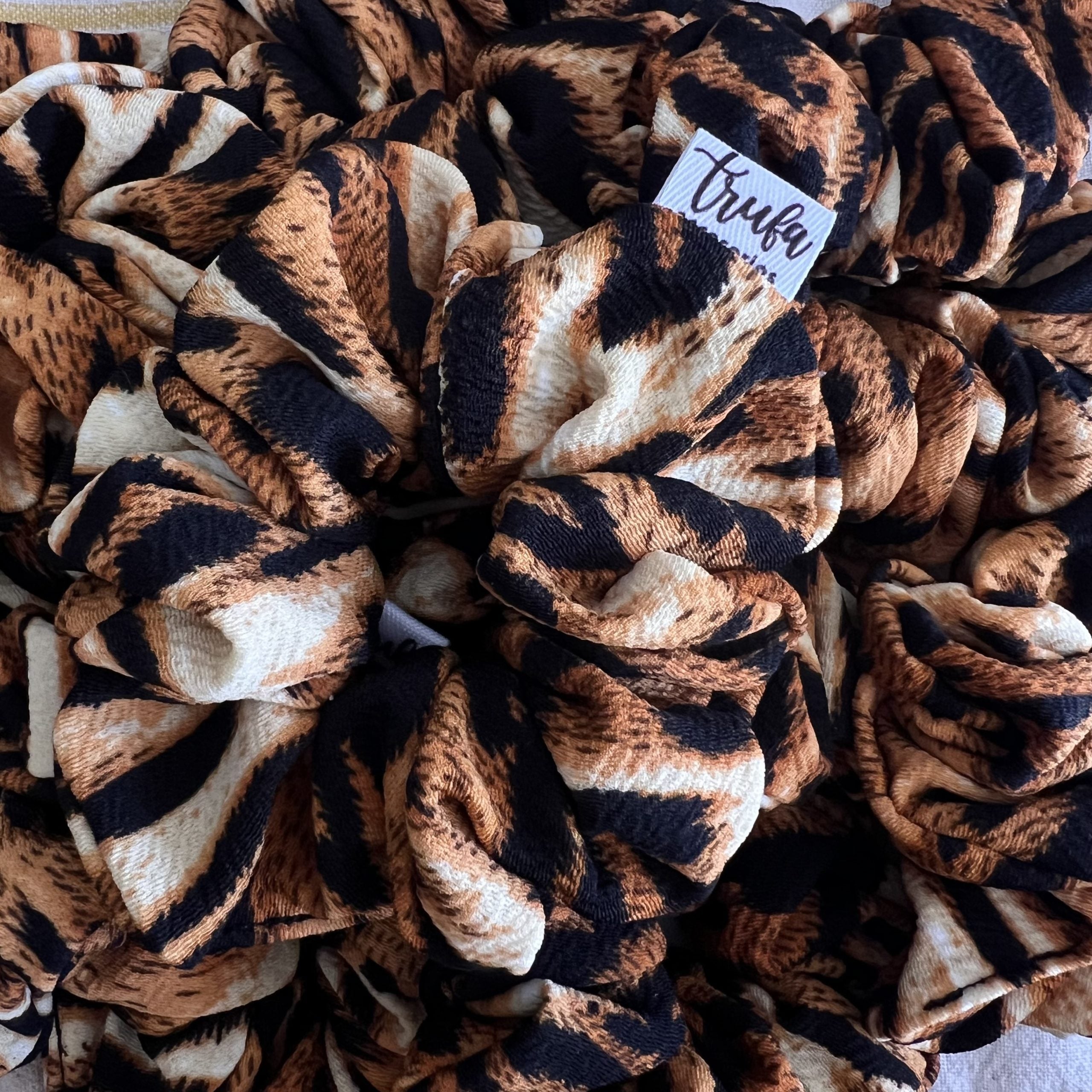 Scrunchie Print Cheetah
