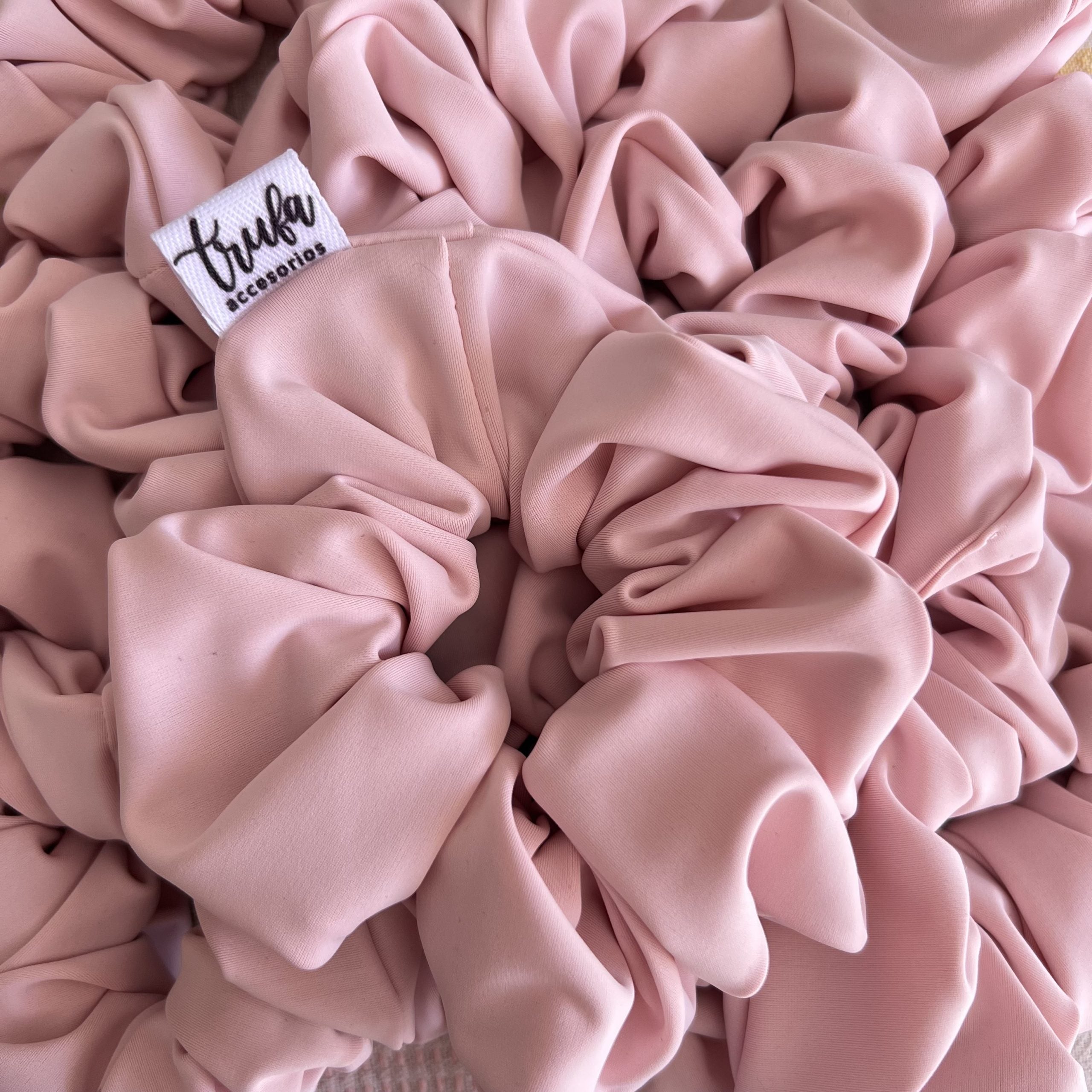 Scrunchie Rosa Claro